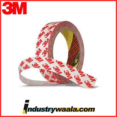 3M GPT-020F 12 MM X 10 Mtr Double Coated Tape (Pack of 5 Pcs)