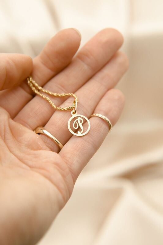 Alphabet Pendant - [Model KFLP20019]