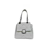 Quilted Crossbody Bag with Adjustable Strap