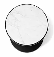 Ravine Solidwood Accent Peg Sofa Marble Top End Table
