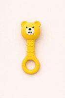 Tiny Bear - Silicone Teether and Rattle - Pack of 1