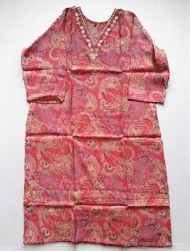 Blended Silk Kurti