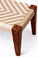 Vista Two Seater Weaved Dining Bench
