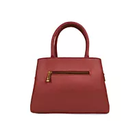 Classic Gold Textured Handbag with Dual Handles