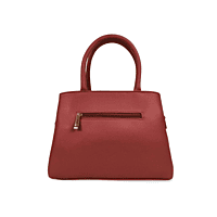 Classic Gold Textured Handbag with Dual Handles