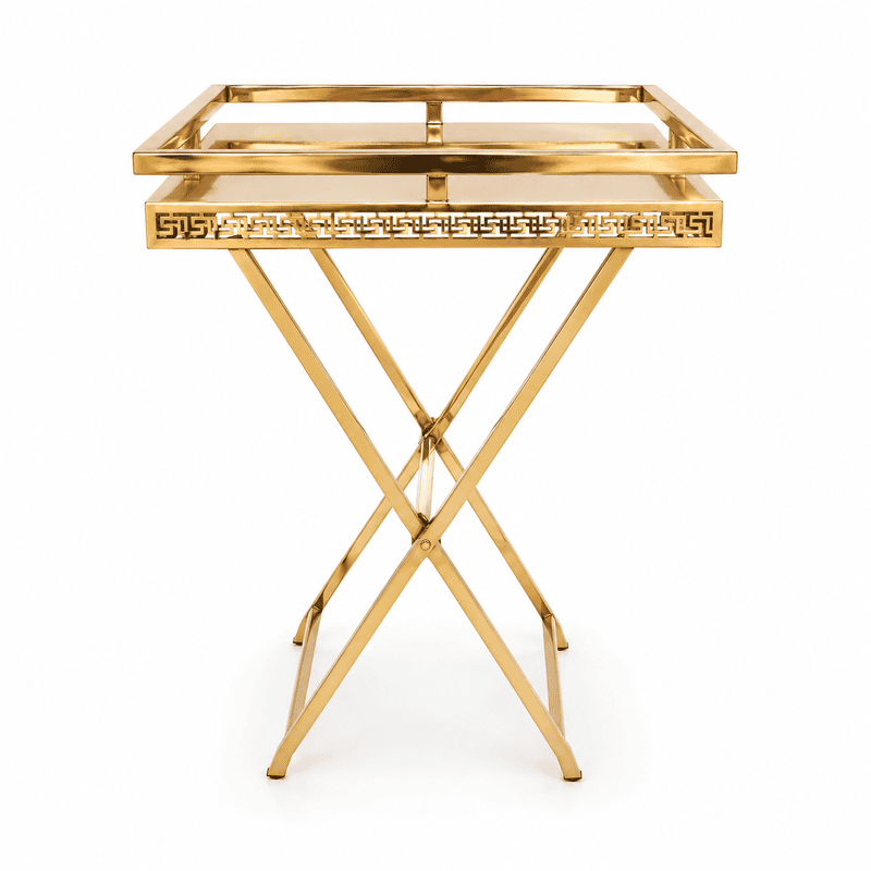 JACK TRAY SQUARE GOLD LASER