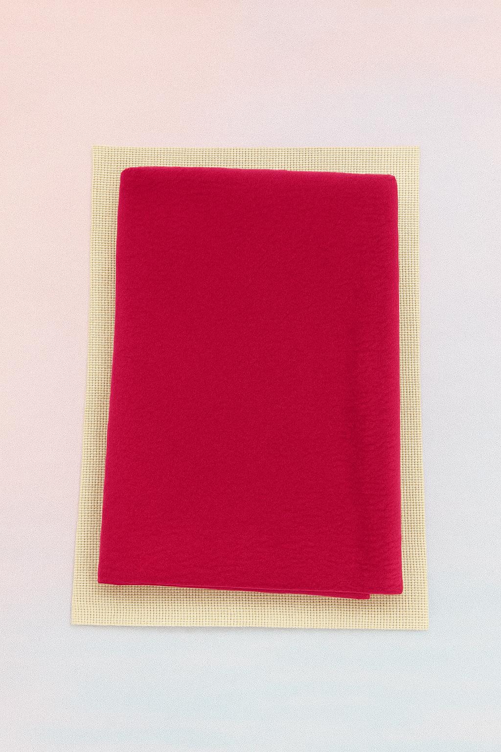 Baby Dry Sheet / Oil Massage Mat - Raspberry Pink