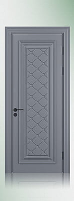 Contemporary Grey HDHMR Moulding Door