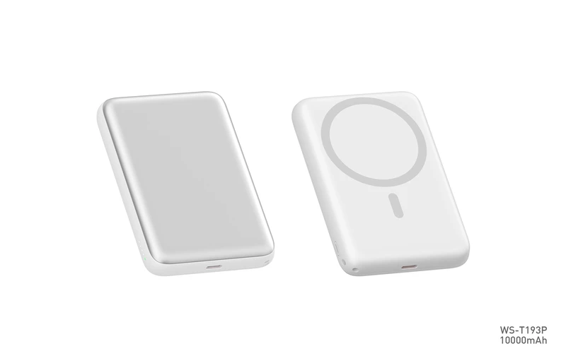 EVM P0504 EnMag 15 Mini Power Bank 10,000mAh - Silver