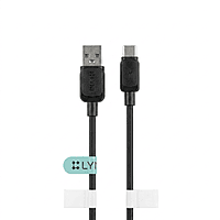Lyne Flexy 47c (USB to Type C Data Cable) | Startup-41 | Black