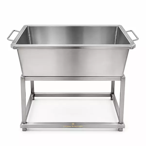 SS SQUARE DUSTBIN KG