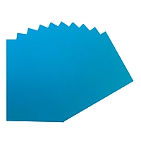 Pack of 50 A5 Blue Coloured Card 160gsm Sheets