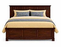Platter High Headboard Hotel King Size Bed