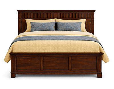 Platter High Headboard Hotel King Size Bed