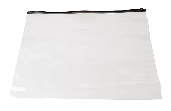 Pack of 12 A3 Black Zip Zippy Bags