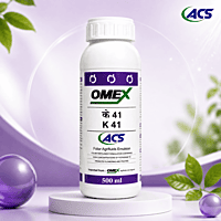 OMEX K41 – High-Potassium Foliar Fertilizer (N 3% + K₂O 41% + MgO 2.5% + S 7.3%) | Vetrivel Agro Services