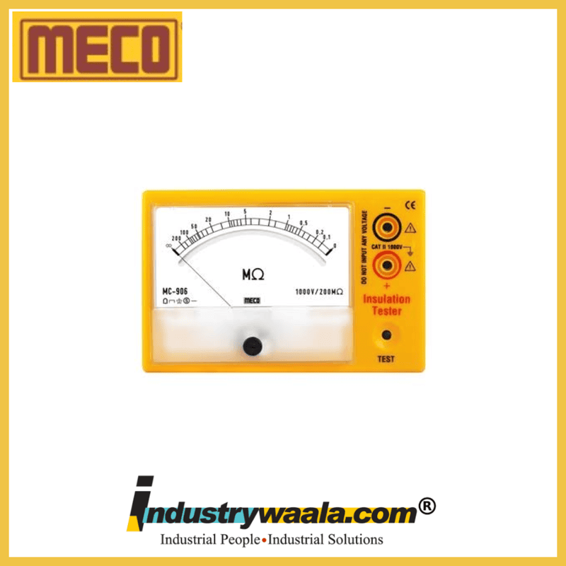 Meco MC-906 Analog Insulation Testers