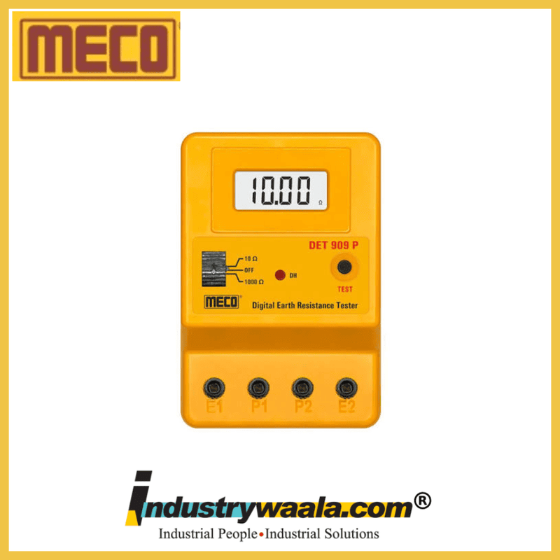 Meco  DET 909P  Digital Earth / Ground Resistance & Leakage Current Testers