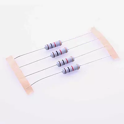1K Ohm 2 Watt Carbon Film Resistor CFR – ±5% Tolerance Through-Hole PTH (Pack of 4)