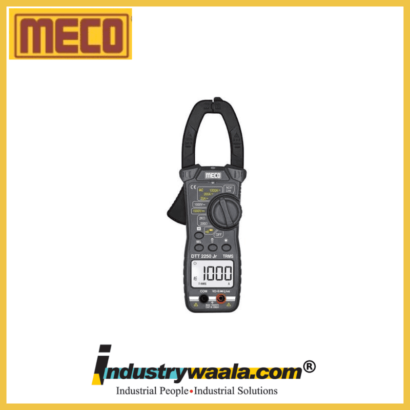 Meco 2250 Jr Digital Clampmeters / Tongtesters (AC / TRMS)