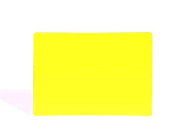 Pack of 12 Yellow Coloured A4 Whiteboards