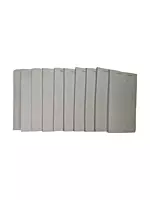 Pack of 10 76mm x 140mm Plain White Numbered Service Pads (PAD24)