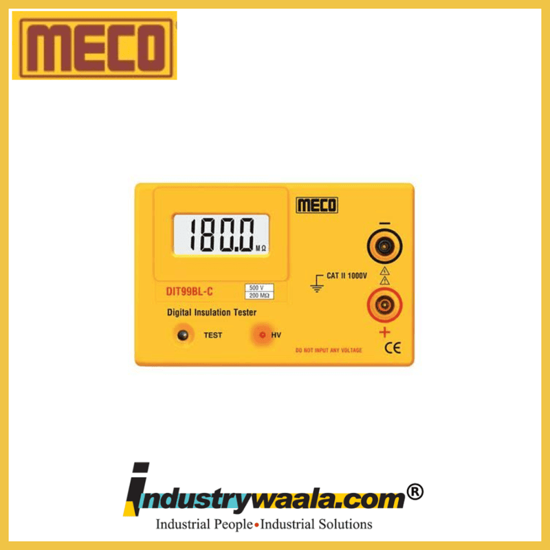 Meco DIT99BL - D Digital Insulation Testers
