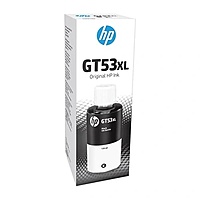 HP GT53XL Black Ink Bottle 135ml – Original Pigment Ink for HP Ink Tank Printers | 6000 Pages