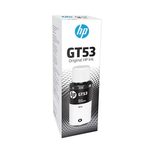 HP GT53 Original Black Ink Bottle – Pigment-Based | ~4000 Pages Yield | Smart Tank / Ink Tank
