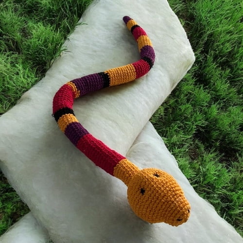 Crochet Rattlesnake Crochet Rattlesnake