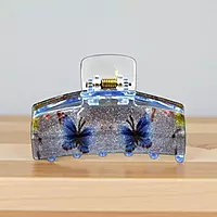 Elegant Printed Hair Claw Clip