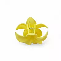 Yellow Flower Hair Claw Clip - Jumbo Floral Hair Accessory