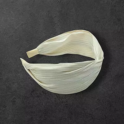 Pleated Twist Headband