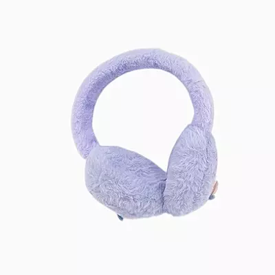 Kuromi Plush Winter Earmuffs – Soft Purple Ear Warmers
