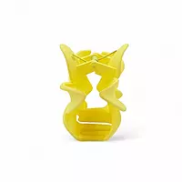 Yellow Flower Hair Claw Clip - Jumbo Floral Hair Accessory