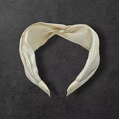 Pleated Twist Headband
