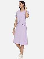 Womens Cotton Zipless Feeding Night Dress/Gown Claf Length, Feeding Coverup Pregnancy Dresses,Maternity Feeding Nighty Without Zip for Women,Easy Nursing & Breastfeeding Womens Cotton Zipless Feeding Night Dress/Gown Claf Length, Feeding Coverup Pregnancy Dresses,Maternity Feeding Nighty Without Zip for Women,Easy Nursing & Breastfeeding