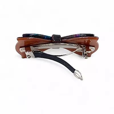 Elegant Rainbow Ribbon Hair Barrette Clip for Women