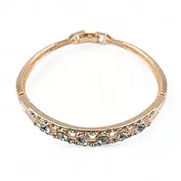 White Renos Rose Gold Women’s Watch & Crystal Bangle Gift Set