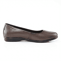 La Maidens Brown Ballet Flats