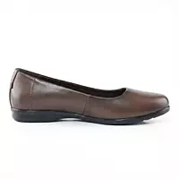 La Maidens Brown Ballet Flats