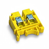 32 Amp 6 mm² Polymide Terminal Block Yellow | FTS-6PC