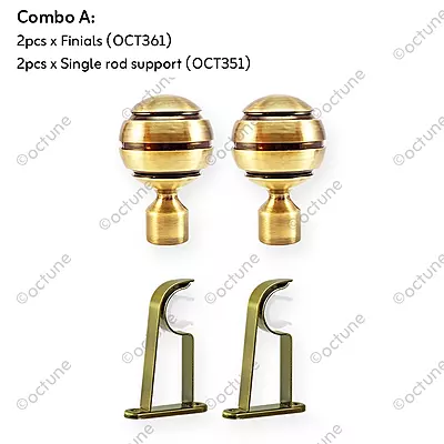 Octune Luxury Curtain Bracket | OCT361