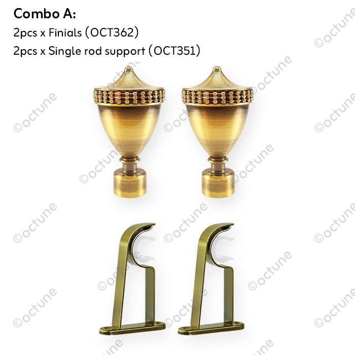 Octune Luxury Curtain Bracket | OCT362