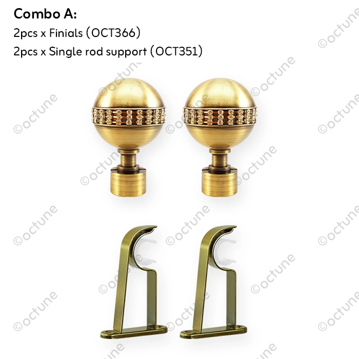 Octune Luxury Curtain Bracket | OCT366