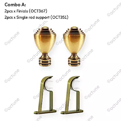 Octune Luxury Curtain Bracket | OCT367