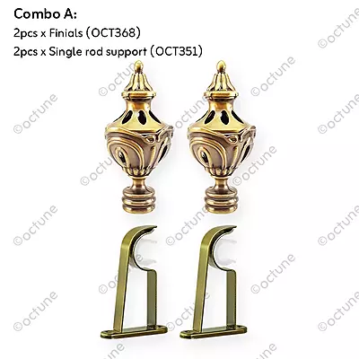 Octune Luxury Curtain Bracket | OCT368