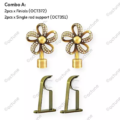 Octune Luxury Curtain Bracket | OCT372