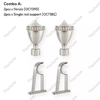 Octune Luxury Curtain Bracket | OCT393