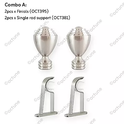 Octune Luxury Curtain Bracket | OCT395